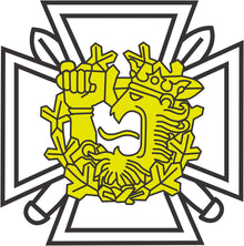 160 – AUK-risti kaksivärinen