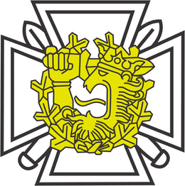 160 – AUK-risti kaksivärinen