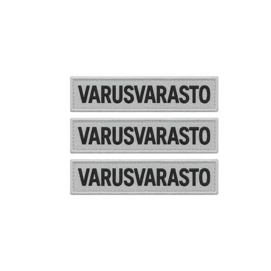 M05 Nimilappu Omalla tekstillä 3kpl Heijastava