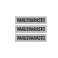 M05 Nimilappu Omalla tekstillä 3kpl Heijastava